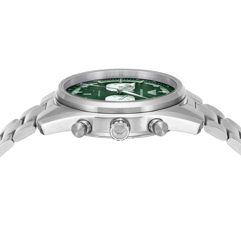 Emporio Armani Silver Chronograph Stainless Steel Watch AR11637
