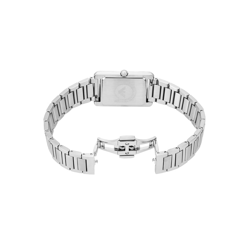 Emporio Armani Two-Hand Mother of Pearl Dial Stainless Steel Watch AR11664