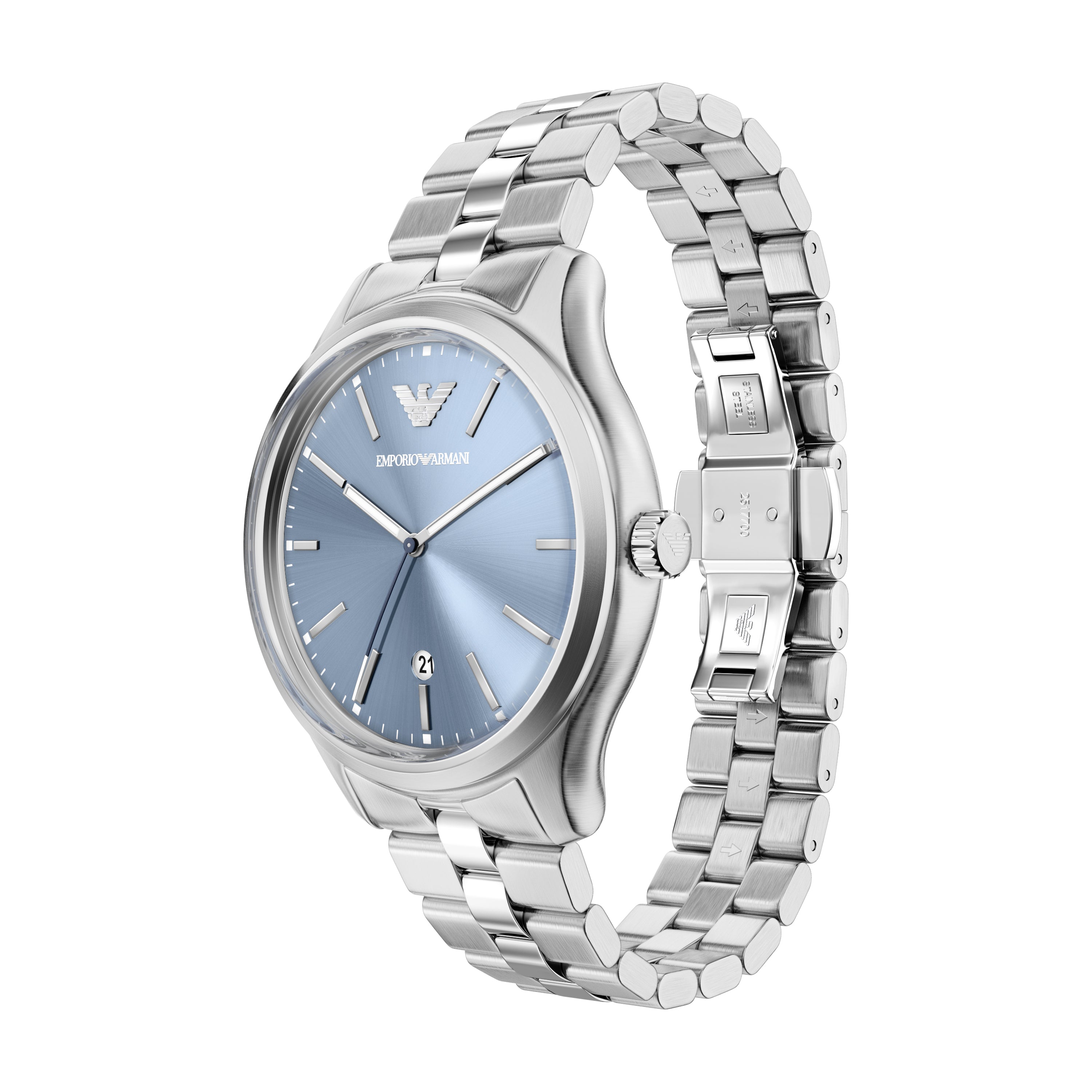Emporio Armani Blue Sunray Dial 41mm Quartz Movement Men's Watch AR11748