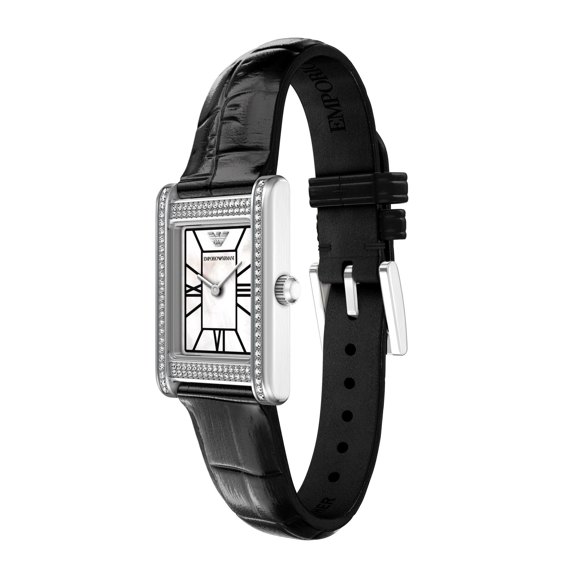 Emporio Armani women's watch, mother of pearl dial (view 3)