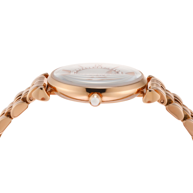 Emporio Armani Luxurious Rose Gold Stainless Steel Women's Watch AR1909