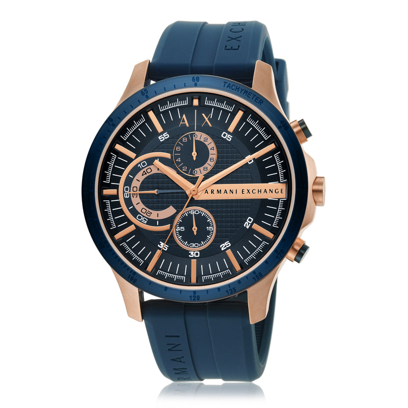 Armani Exchange Hampton Men's Chronograph Blue Watch with AX2440 SKU