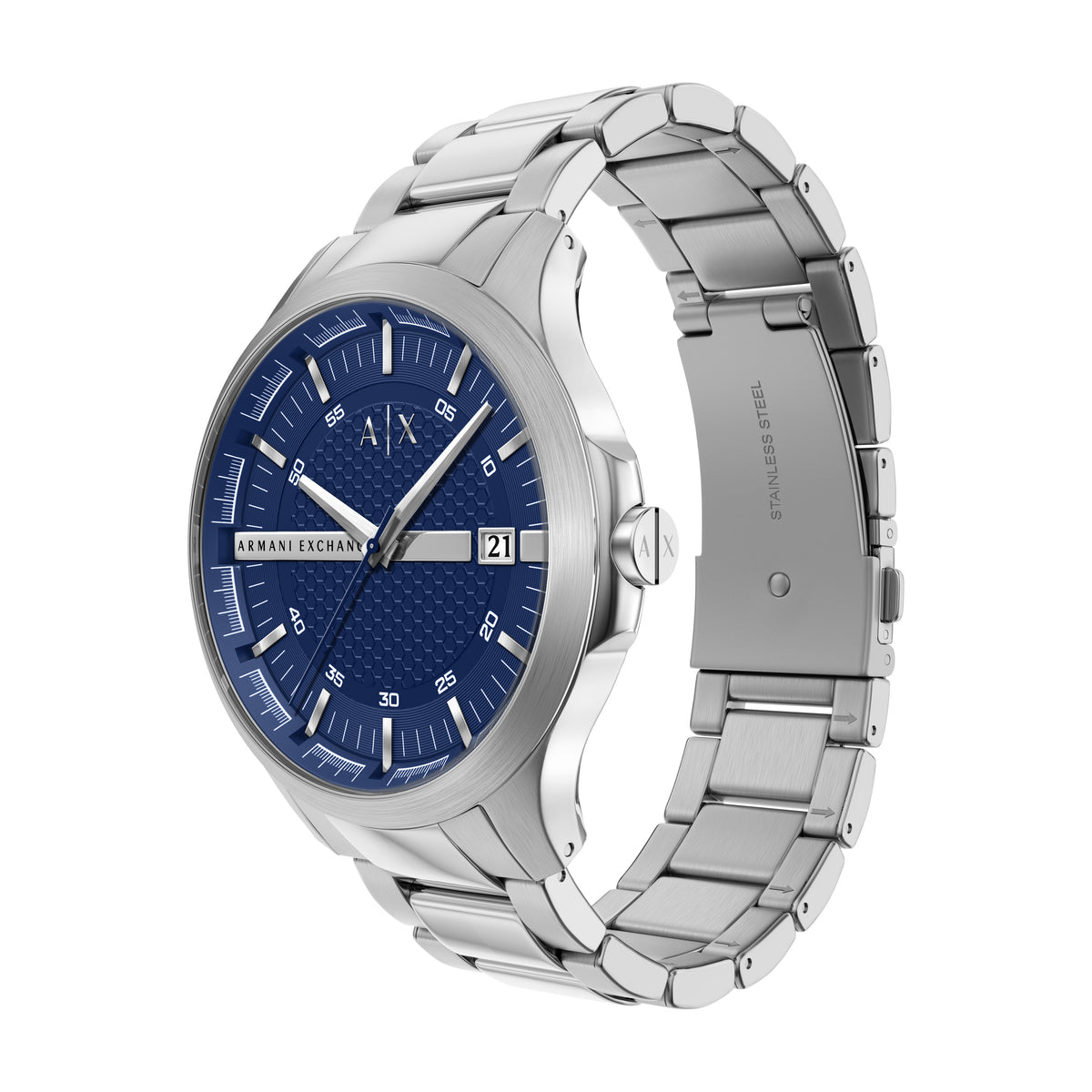 Armani Exchange Hampton Blue AX2469 angled view