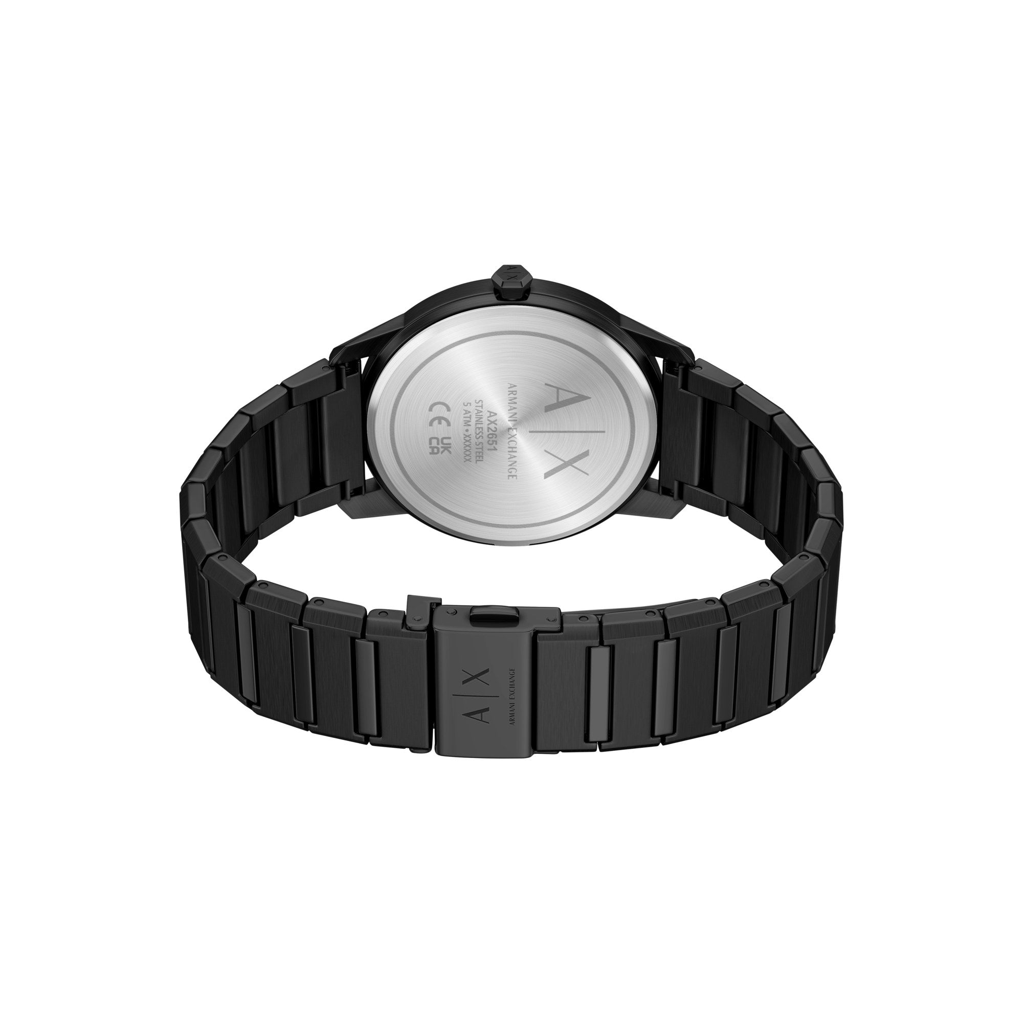 Armani Exchange men's watch, black dial (view 5)