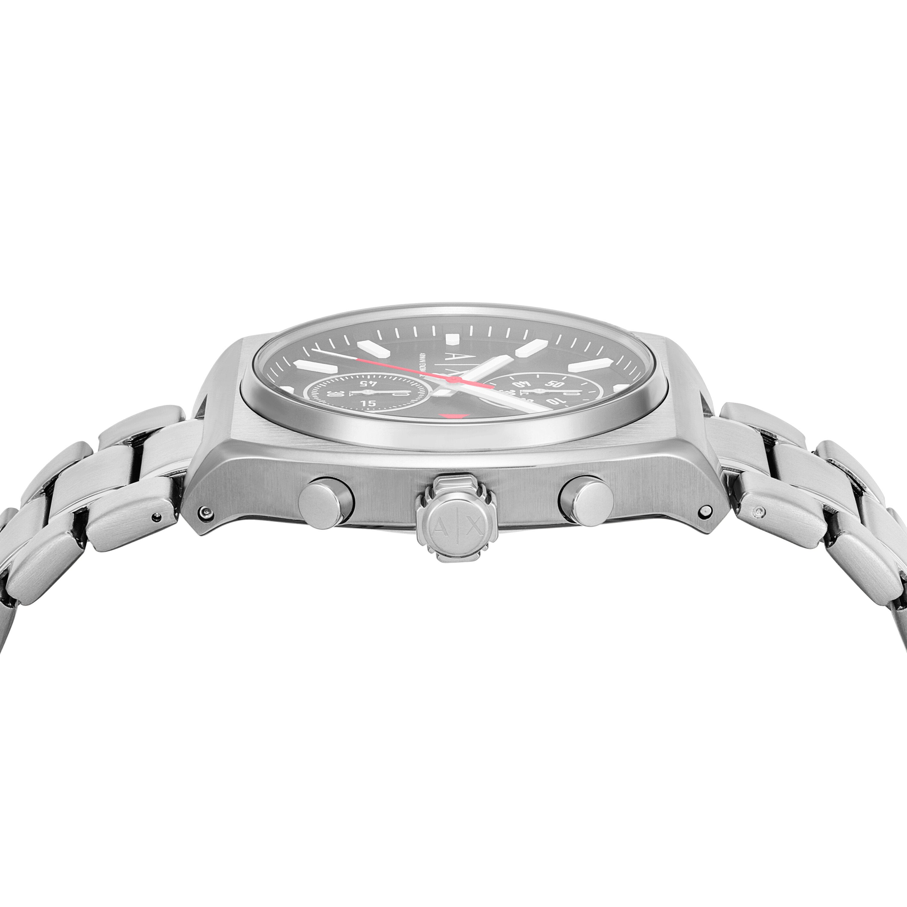 Armani Exchange Chronograph Stainless Steel Grey Dial Watch AX2820