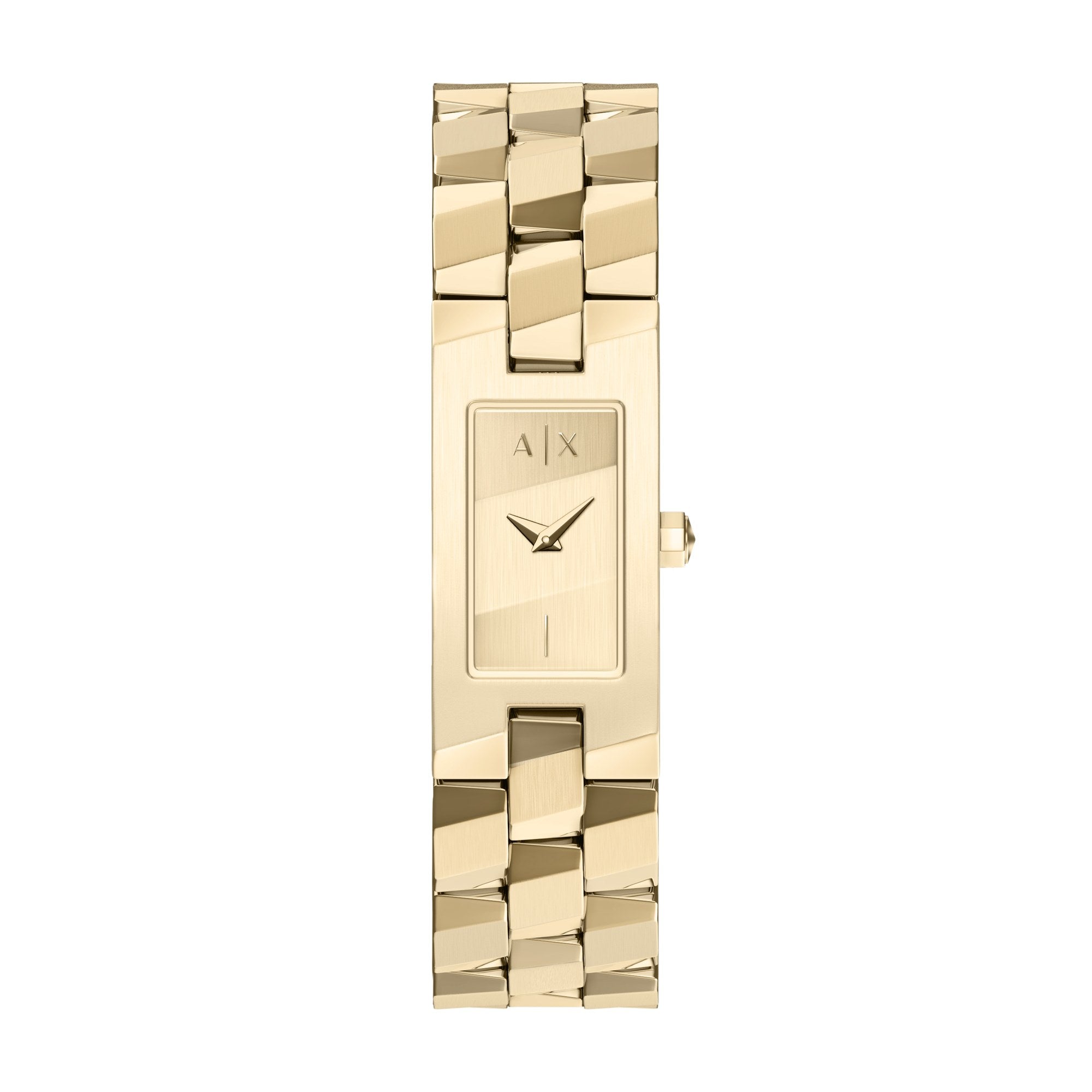 Armani Exchange women's watch, gold dial