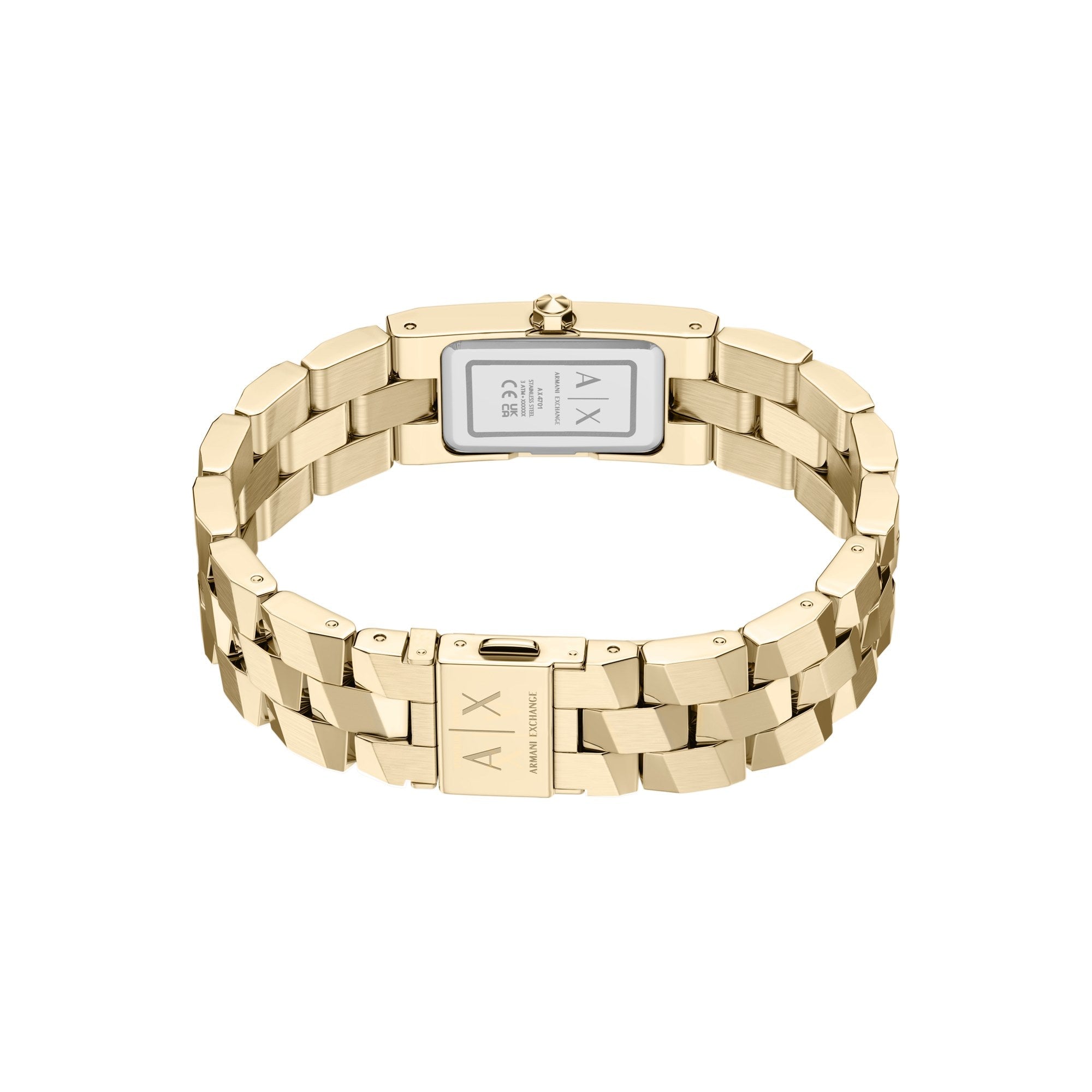 Armani Exchange women's watch, gold dial (view 5)