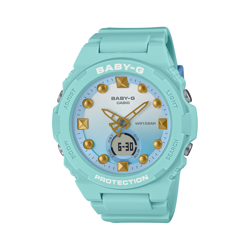 BABY-G Blue Resin Band Womens Watch BGA320-3A