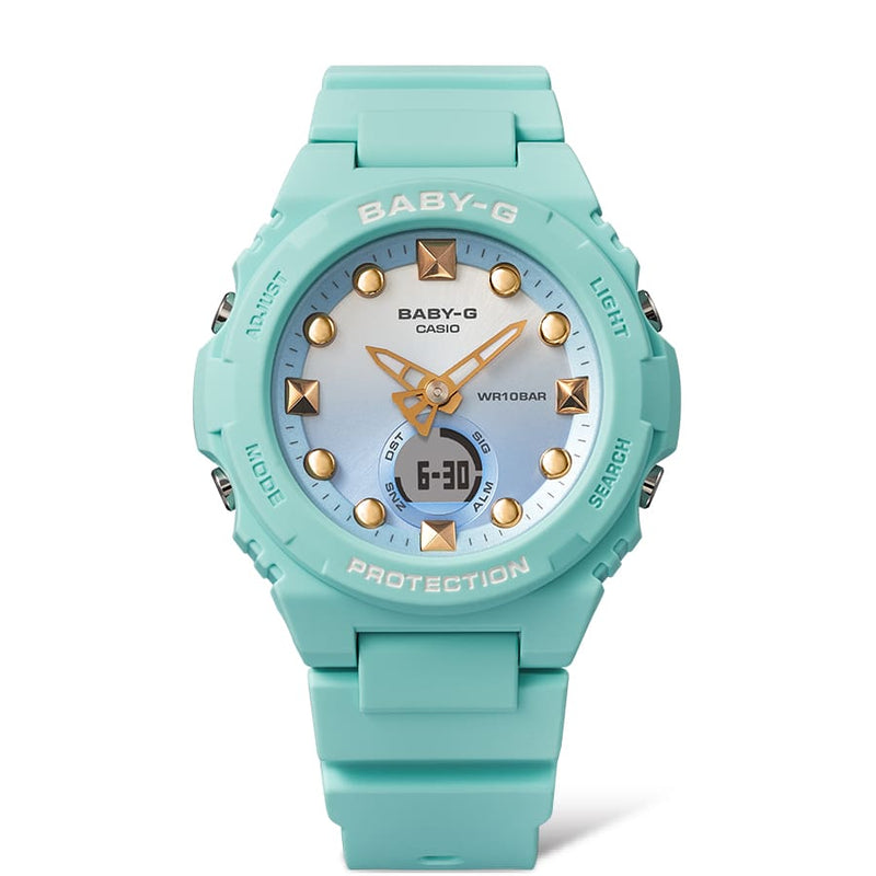 BABY-G Blue Resin Band Womens Watch BGA320-3A