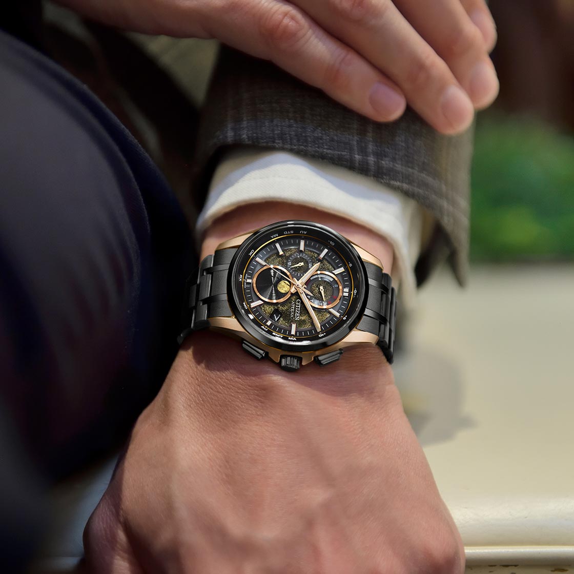 Citizen Attesa Eco-Drive Moon Phase BY1009-64Y