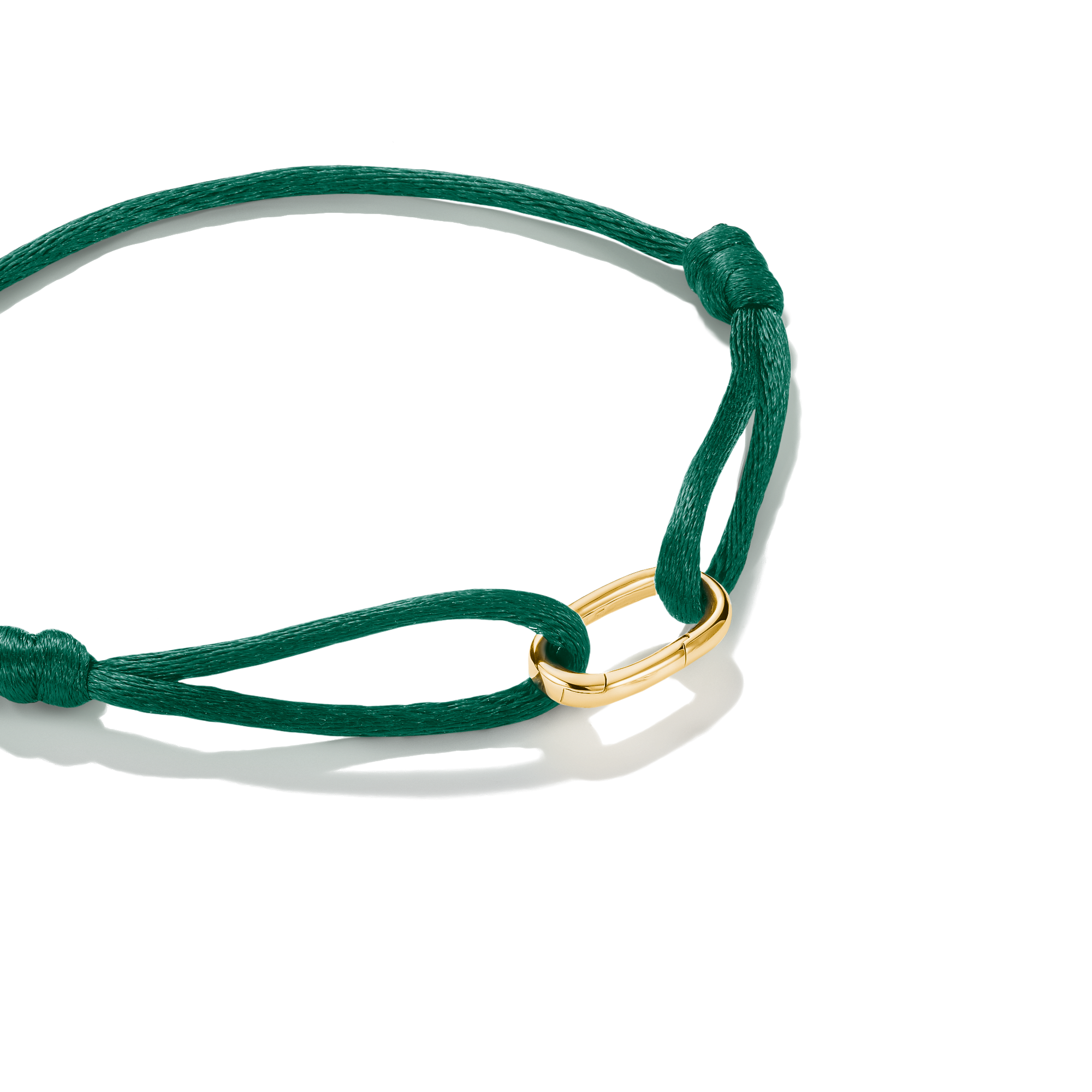 THOMAS SABO Connect Textile Bracelet Green