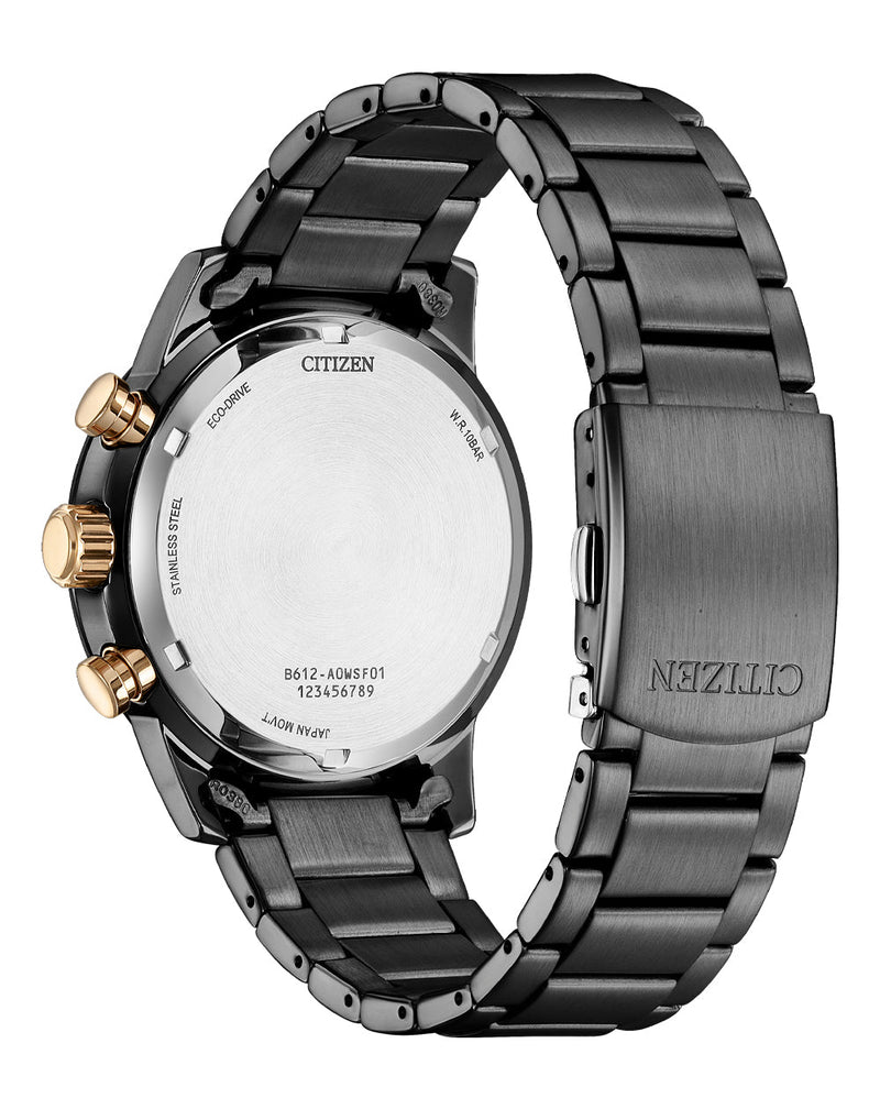 Citizen Eco-Drive Green Dial Stainless Steel Watch CA0746-85X