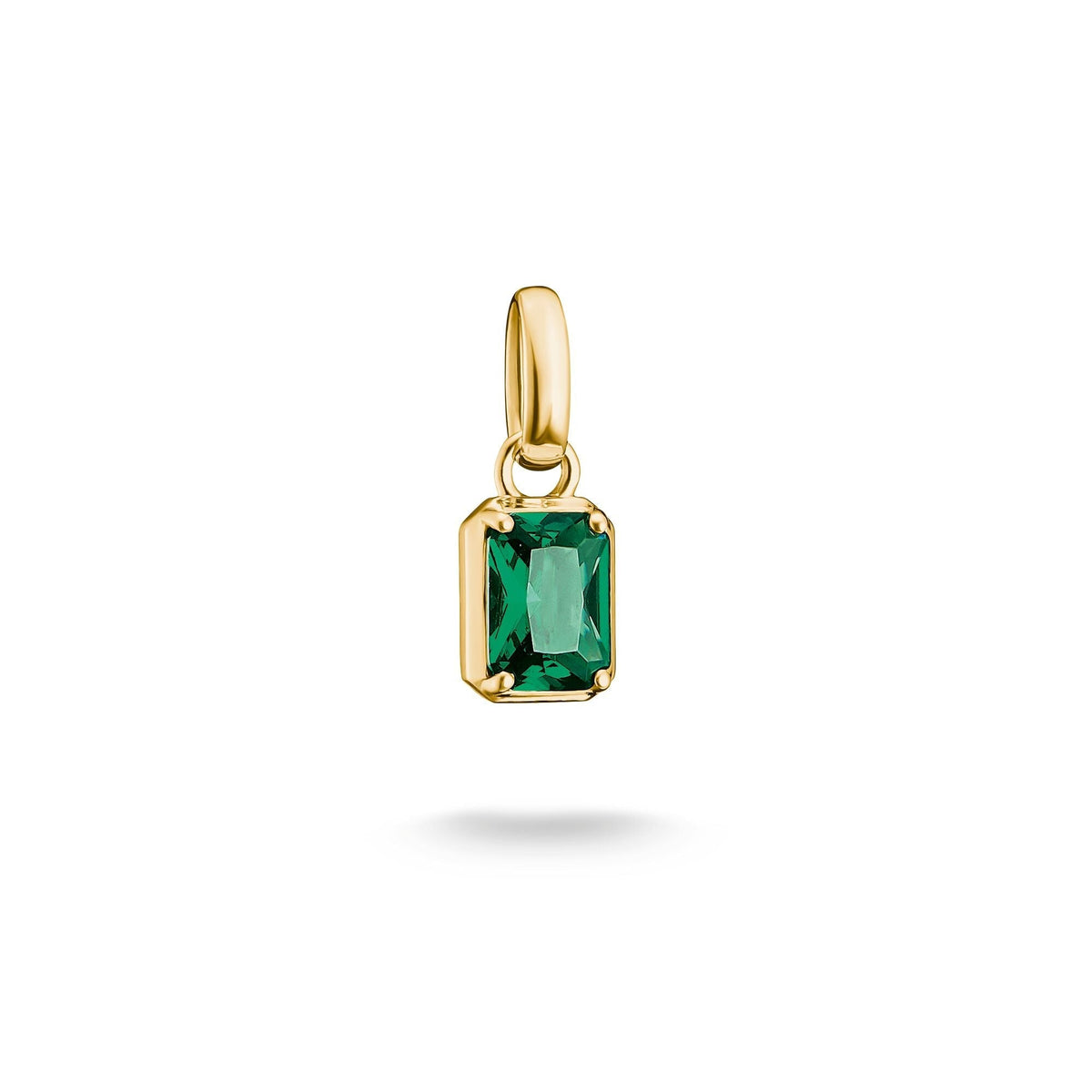 Thomas Sabo Gold-Plated May Birthstone Charm CCC1333MY CCC1333MY front packshot