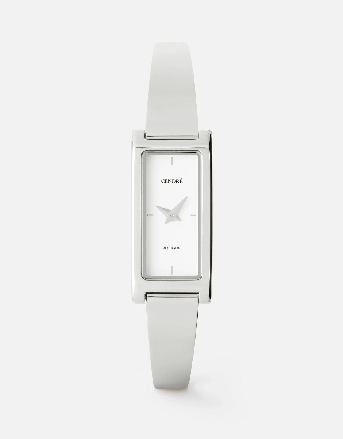 Cendré Mara Rectangular Silver Steel CEN657