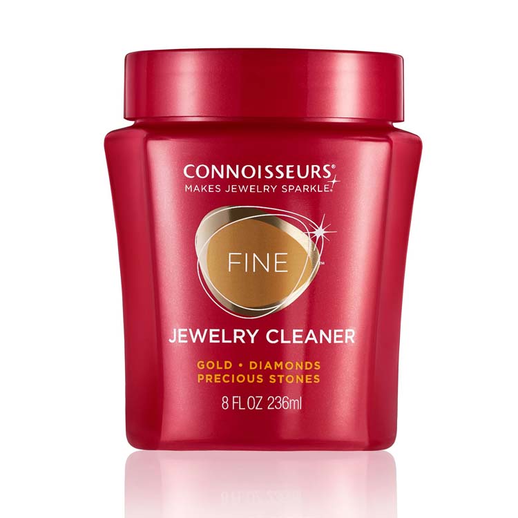 Connoisseurs Fine Jewellery Cleaner 250ml Dip Tray + Brush