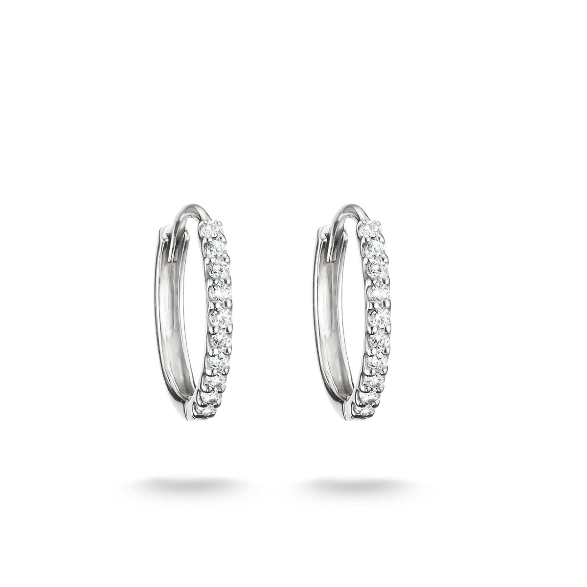 Thomas Sabo Hoop earrings with zirconia TCR776 TCR776 front packshot