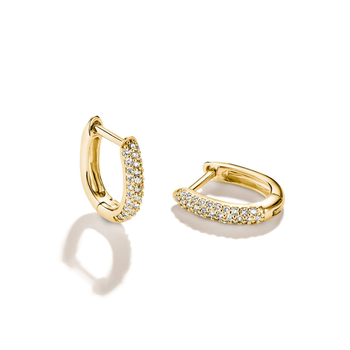 Thomas Sabo Hoop earrings with zirconia TCR779MY TCR779MY view 3