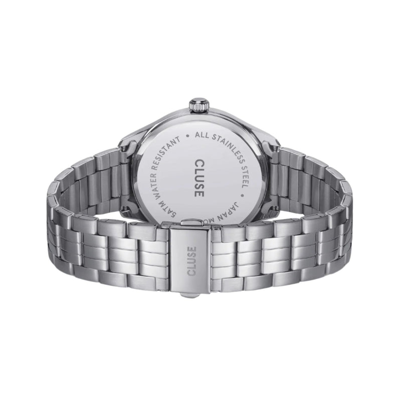 CLUSE Antheor Green Dial Silver Stainless Steel Link Watch CW20902
