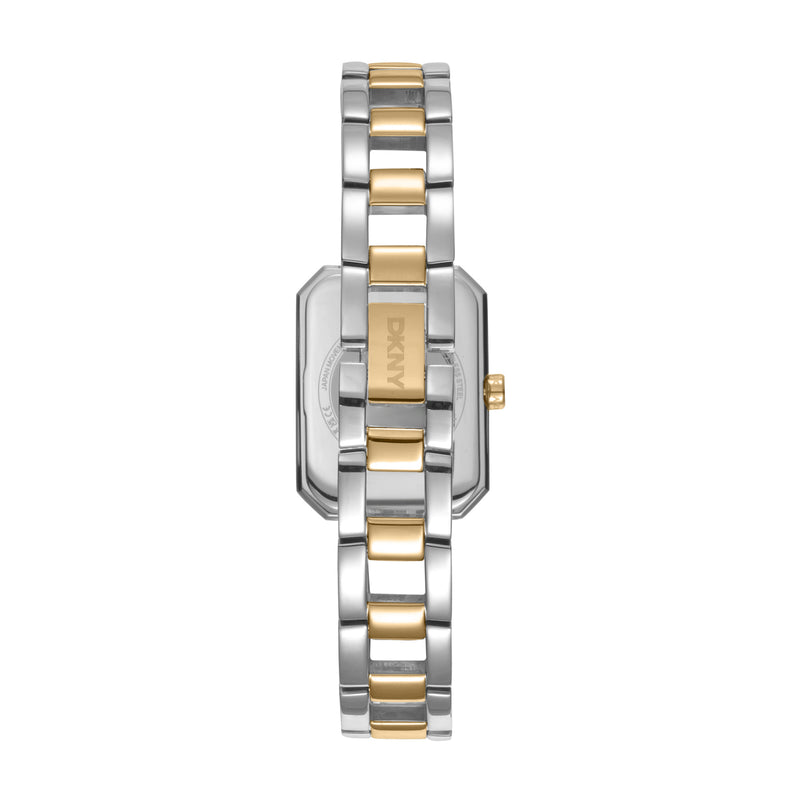 DKNY Uptown Midi Silver Dial Stainless Steel Watch DK1L009M0035