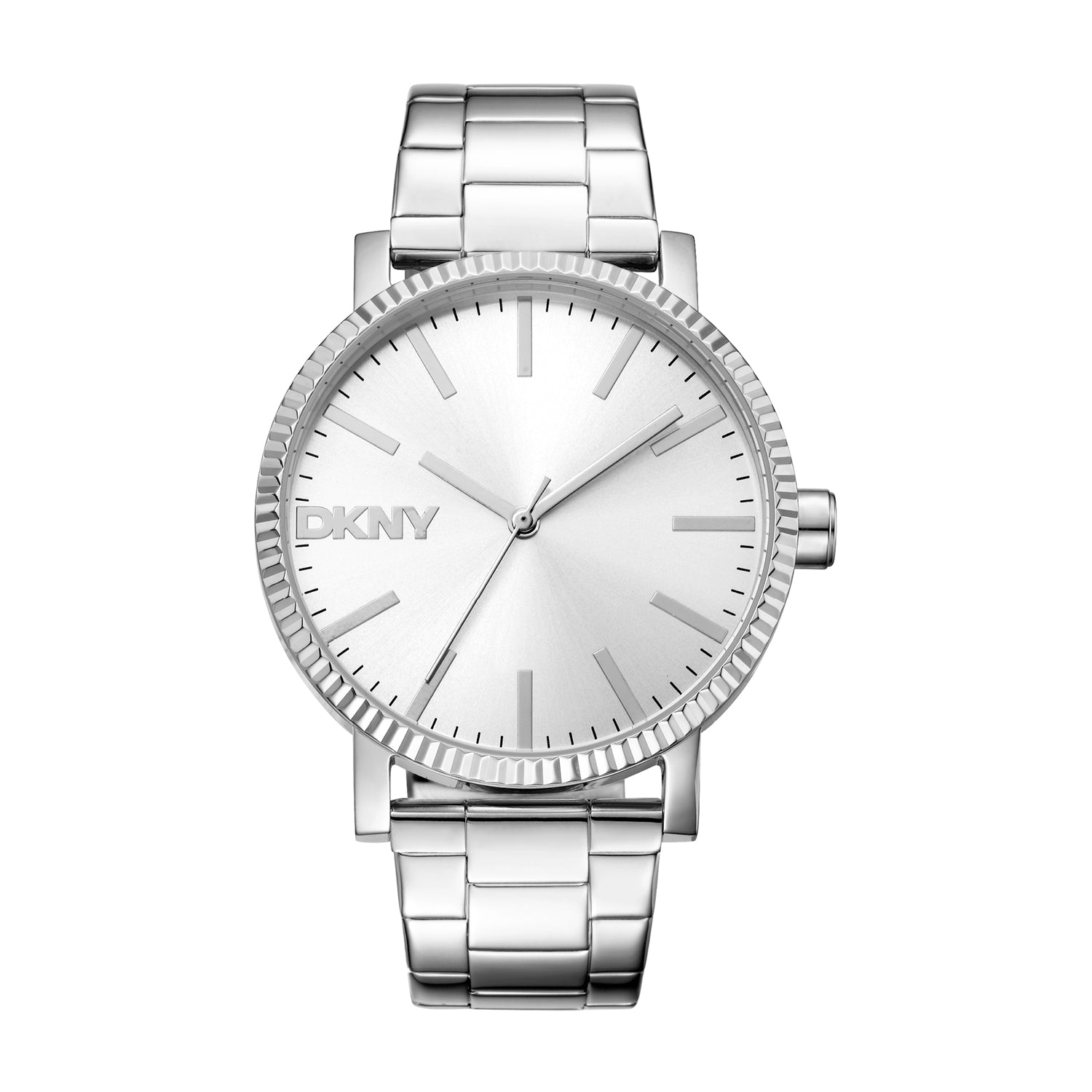 DKNY Urban Soho Maxi 40mm Silver Stainless Steel Womens Watch