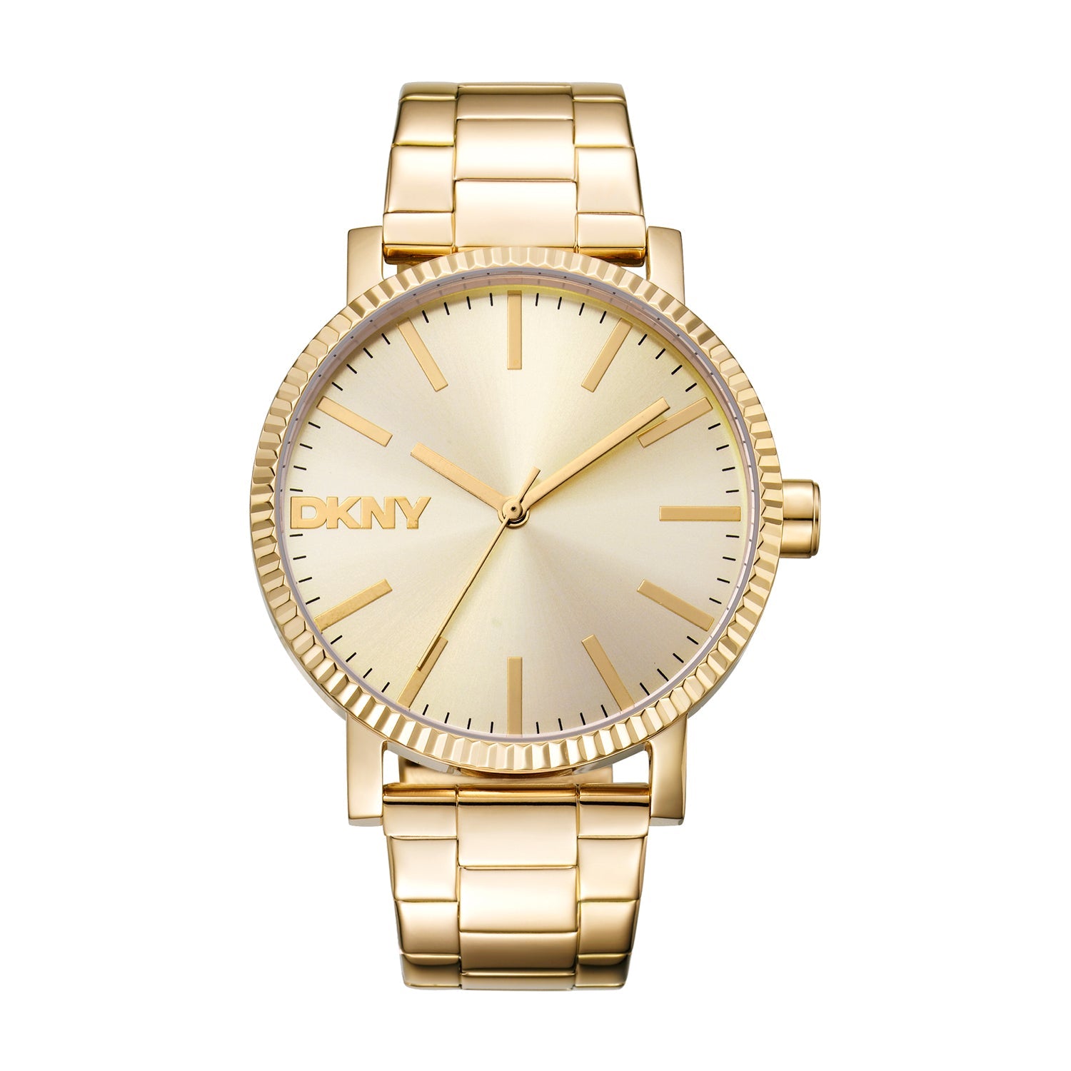 DKNY Urban Soho Maxi Gold Stainless Steel Womens 40mm Watch