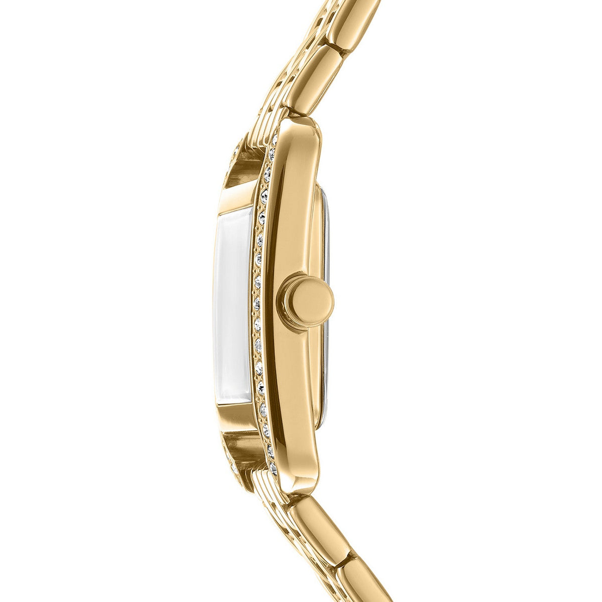 DKNY Signature Shape Gold 20x33mm Green Dial Womens Watch DK1L117M0045