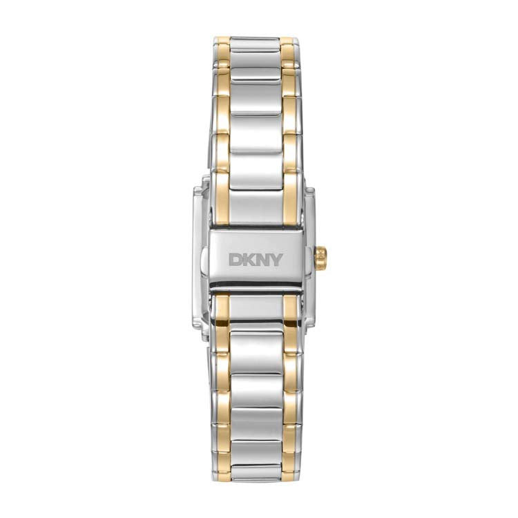 DKNY Two Tone Stainless Steel Women’s 23x30mm Everyday Watch