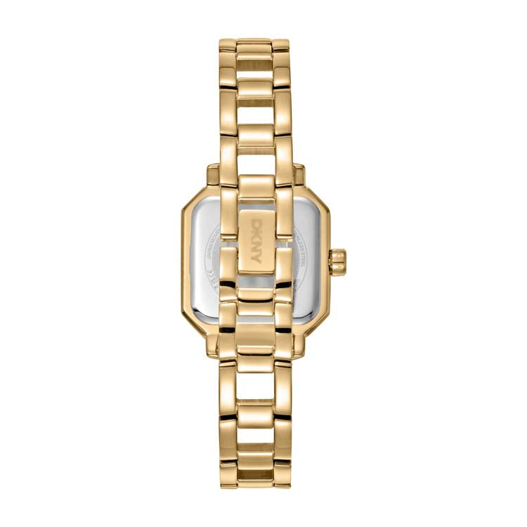 DKNY Urban Gold Stainless Steel Watch with Green Dial 27mm