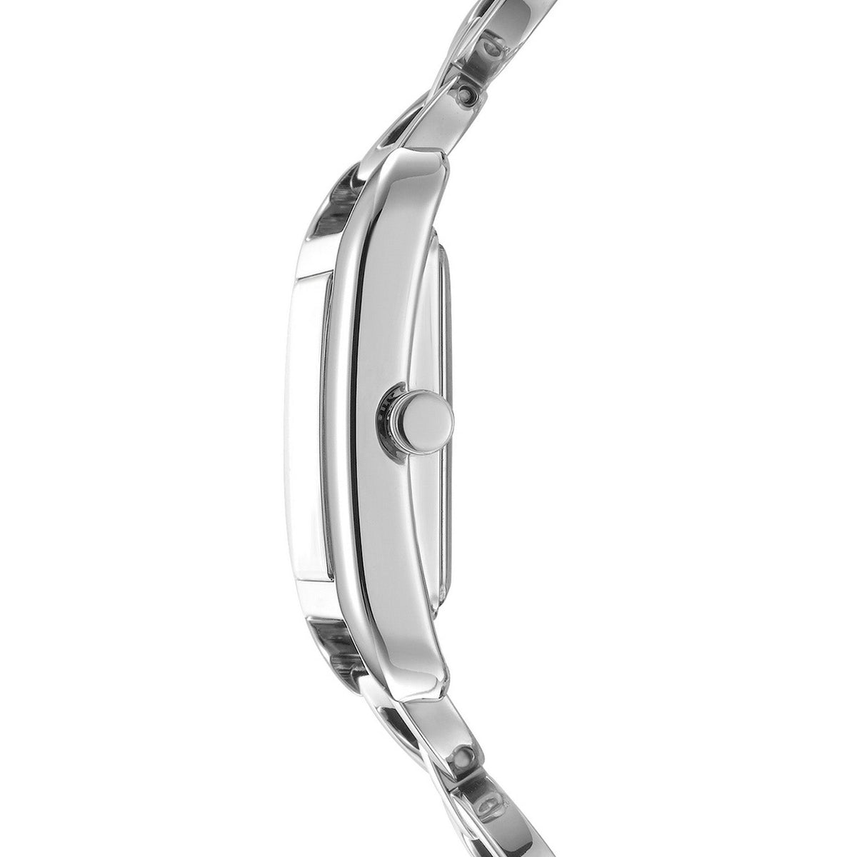 DKNY Open Link Silver 21x34mm Black Dial Womens Watch DK1L142M0225