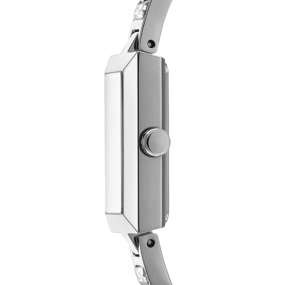 DKNY Signature Shape White MOP Dial Silver Steel Womens Watch DK1L166M0015 view 3