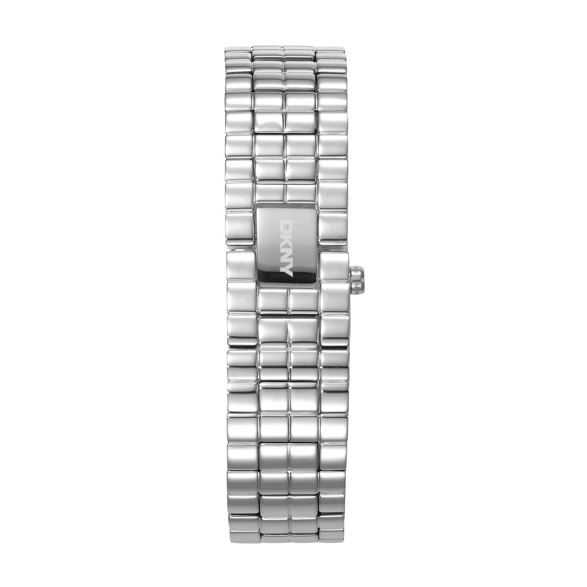 DKNY Signature Shape Silver 17x25.5mm Black Dial Womens Watch DK1L172M0025