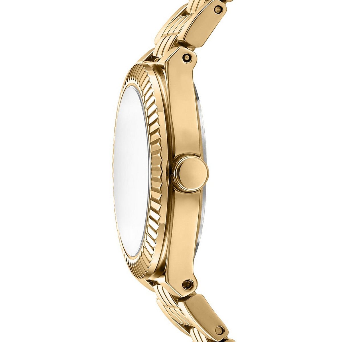 DKNY Essentials Silver Dial Gold Steel Womens Watch DK1L182M0035 view 3