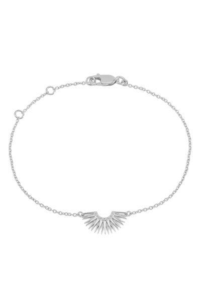 Rachel Jackson Rising Sun Bracelet Silver