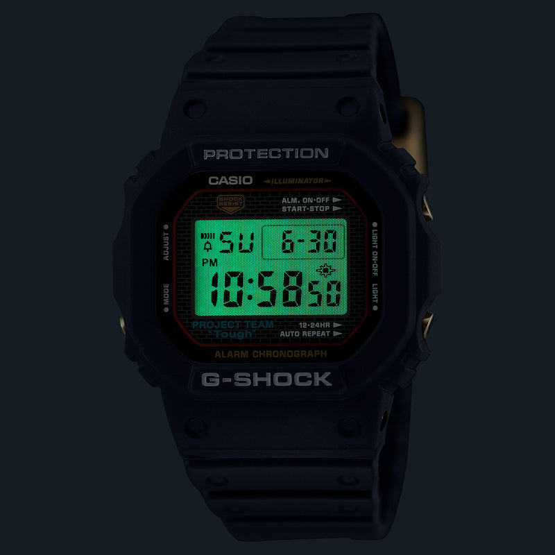 G-Shock Digital Black Rubber Band Men's Watch DW5040PG-1D