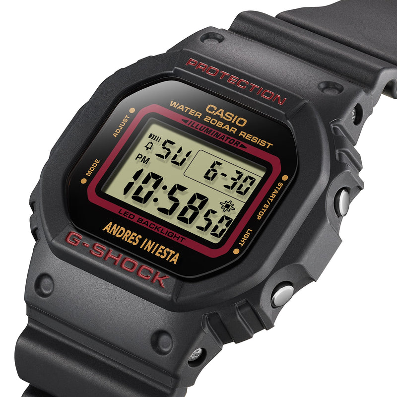 G-Shock Digital Black Resin Band Watch DW5600AI-1D