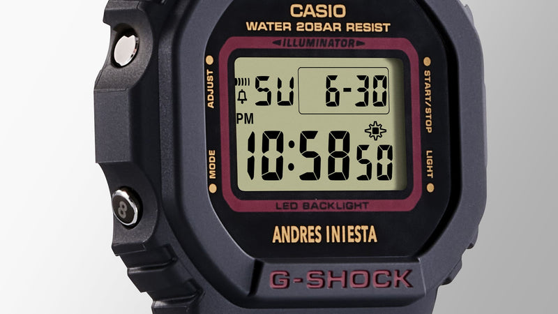 G-Shock Digital Black Resin Band Watch DW5600AI-1D