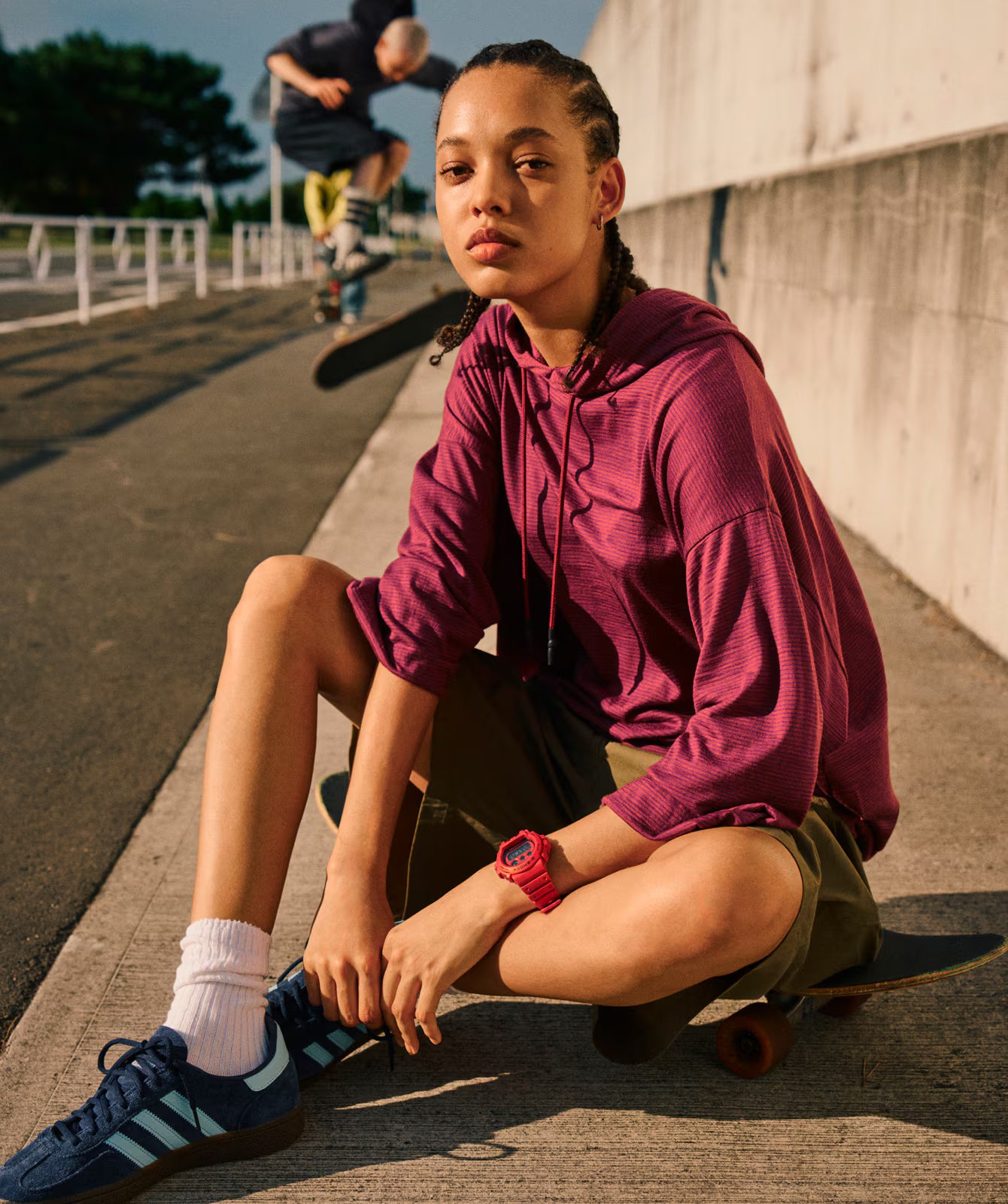 G-Shock Digital Vivid Red Resin Band Watch DW6900RRB-4D