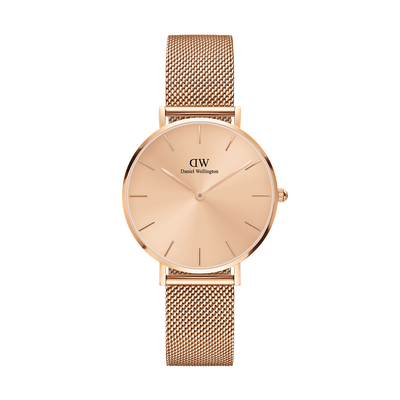 Daniel Wellington Petite Unitone 36mm Rose Gold Dial Watch DW00100472