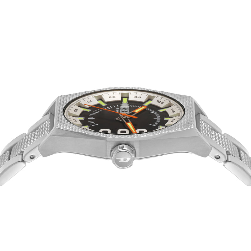 Diesel Scraper Silver Mens Watch DZ2172
