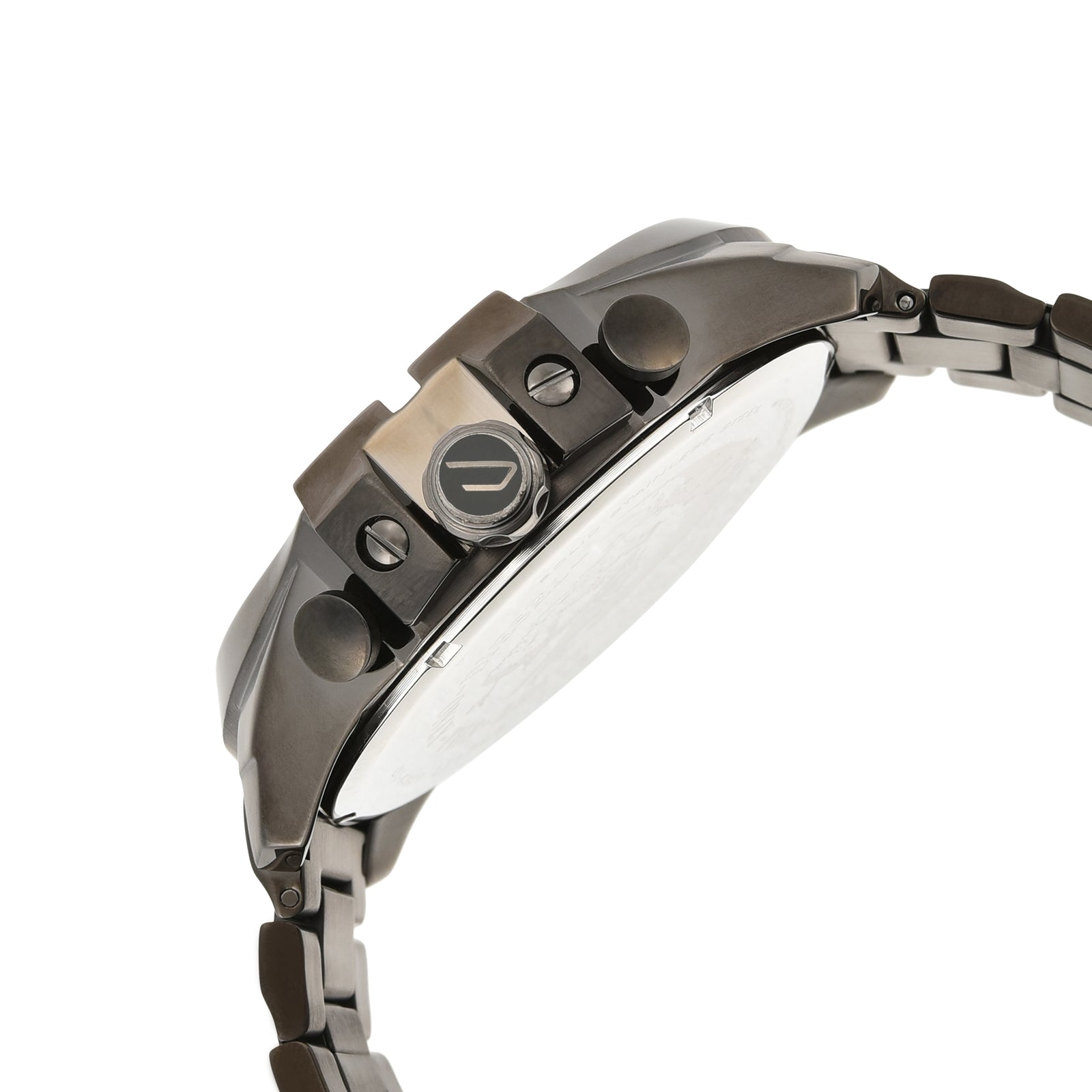 Diesel Men's Gunmetal Mega Chief Chronograph Stainless Steel