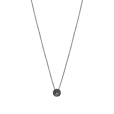 Armani Elegance Black Necklace with Dragon Motif EGS3045001