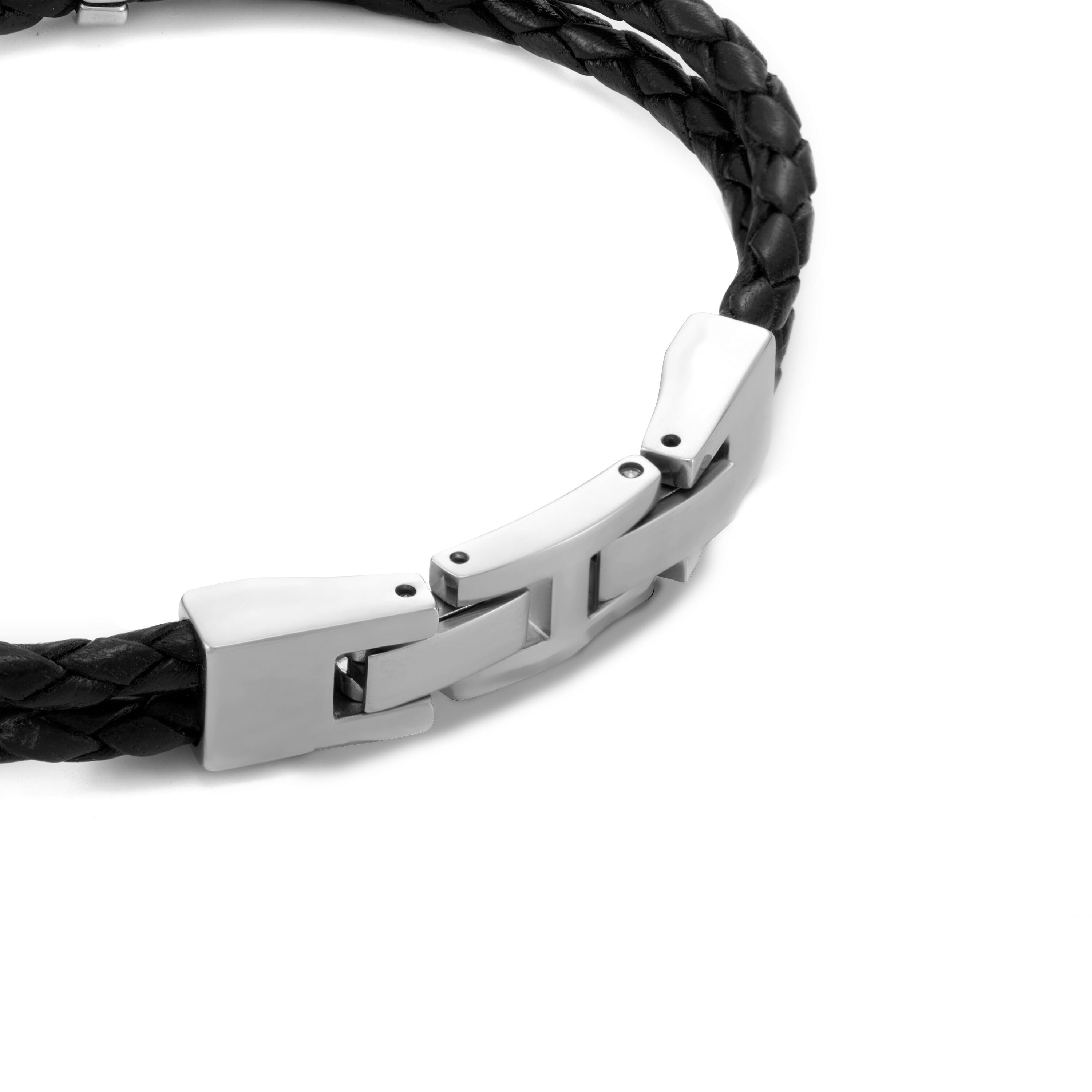 Armani Elegance Two Toned Leather Bracelet Model EGS3171040