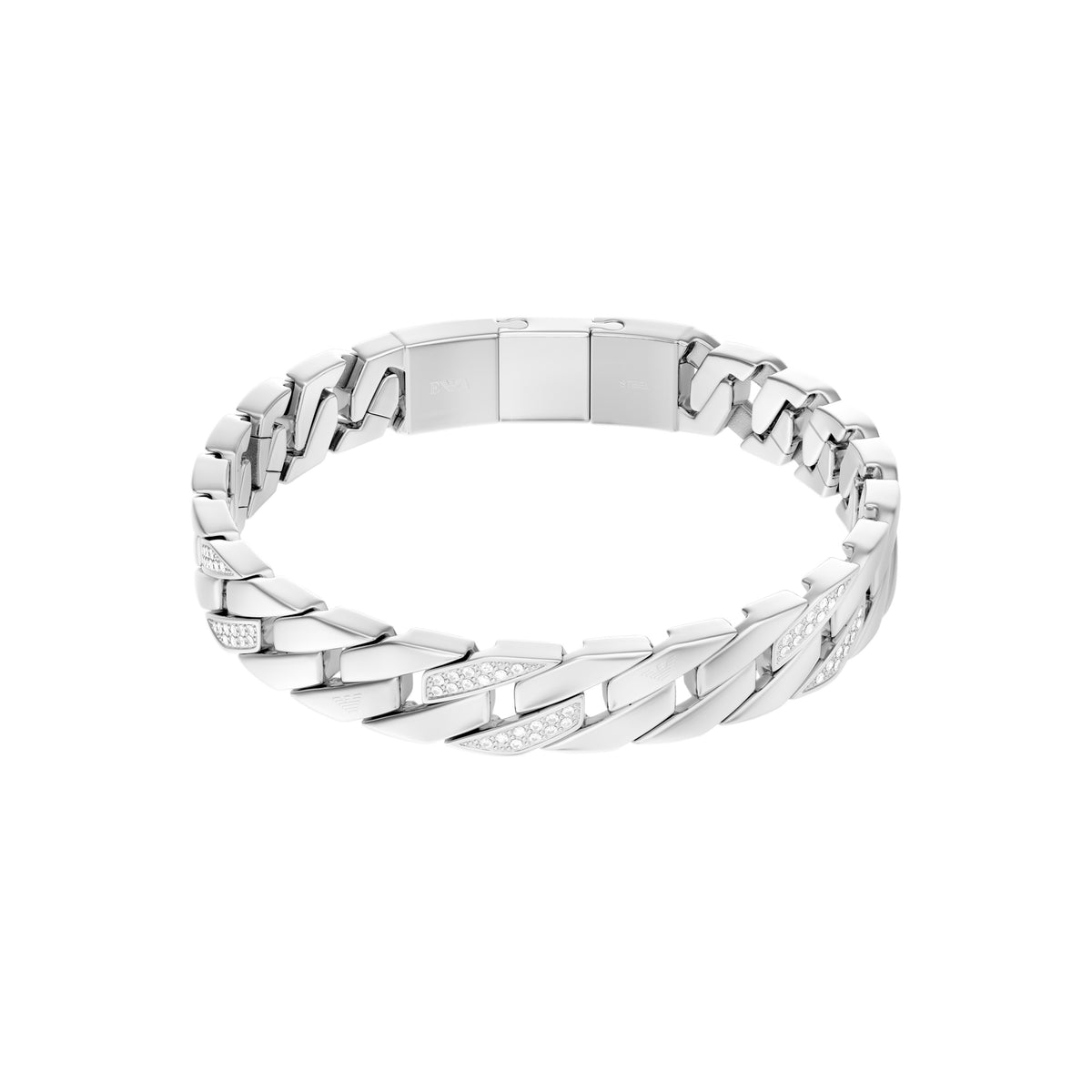 Emporio Armani Chain Bracelet EGS3388040 angled view