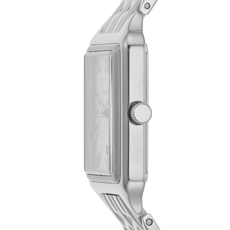 Fossil Raquel Three-Hand Date Stainless Steel Watch ES5221