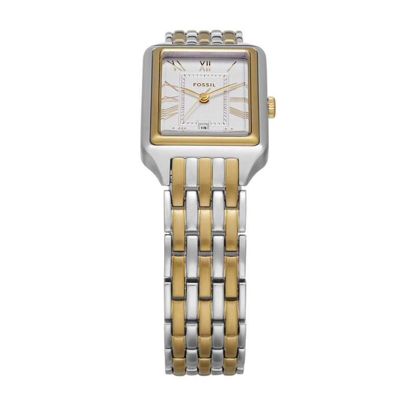 Fossil Raquel Two-Tone Stainless Steel Watch ES5368