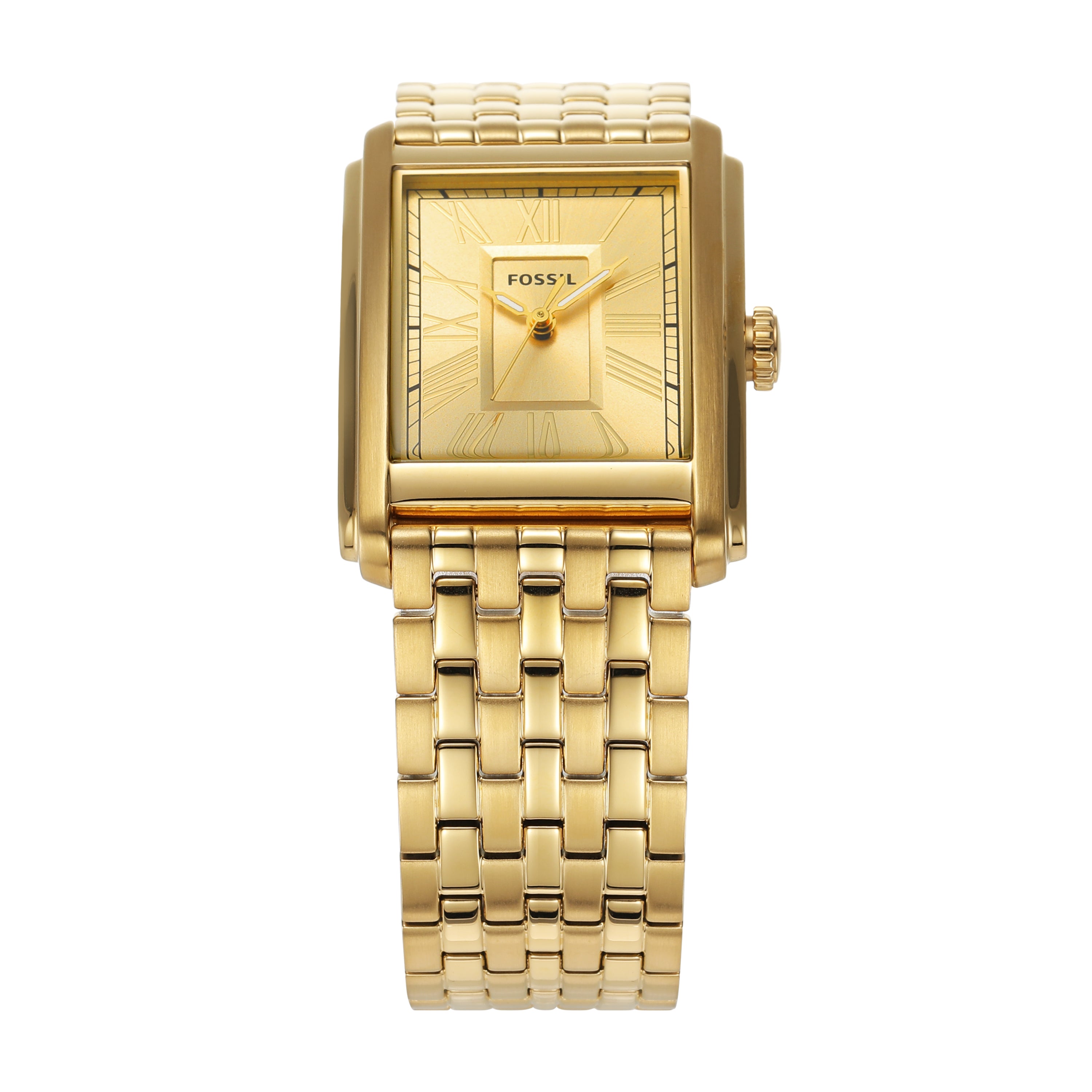 Fossil Carraway Gold Stainless Steel Watch FS6009