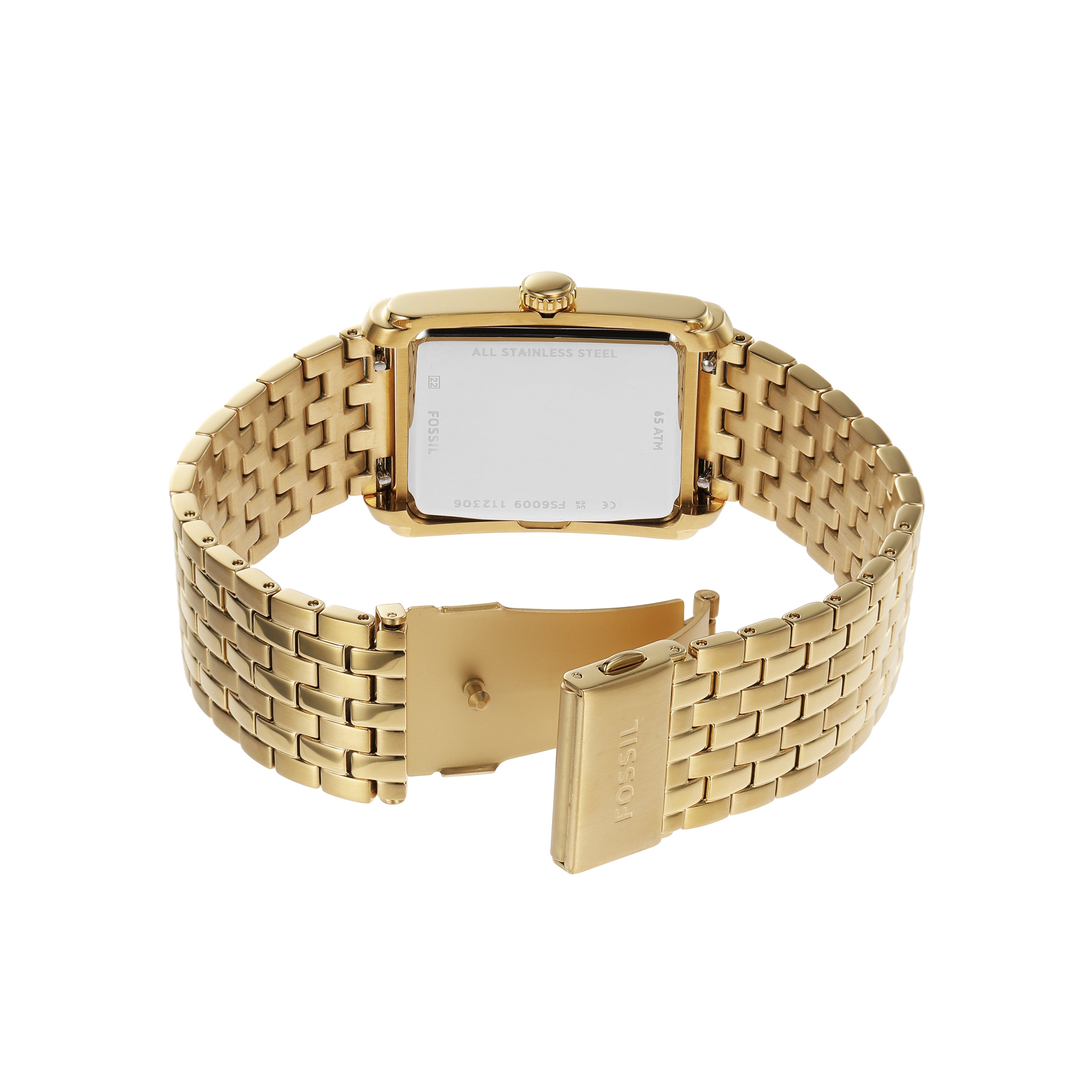 Fossil Carraway Gold Stainless Steel Watch FS6009
