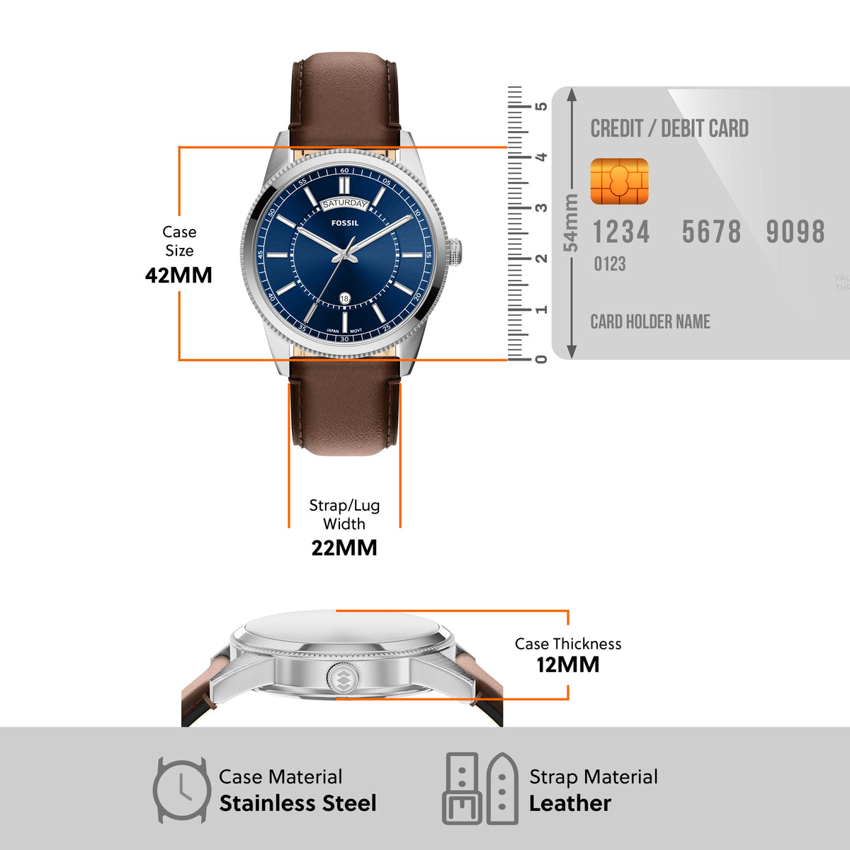 Fossil Pearson FS6224 view 7