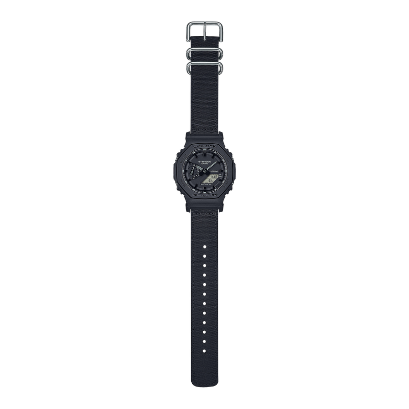 G Shock CasiOak Cordura Series GA2100BCE 1A Watch Direct