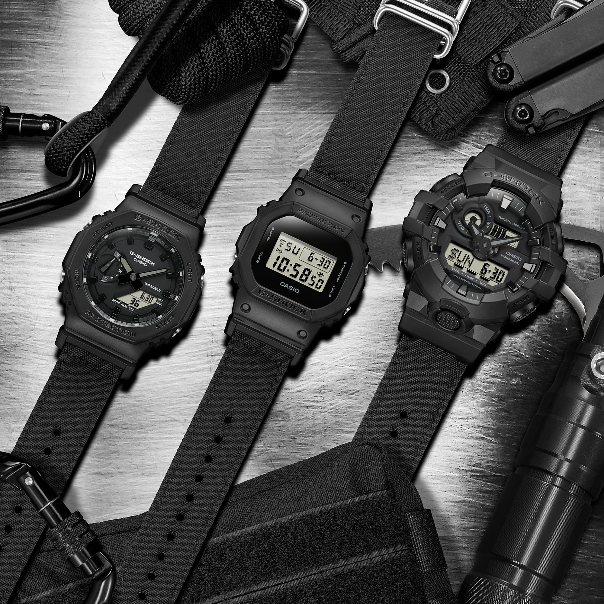 G-Shock DUO Cordura Series GA700BCE-1A